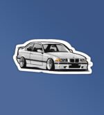 Car Drifting Sticker