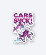 Cars Suck Sticker