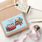 Cars Fuel Tide Fun Rectangular Sticker