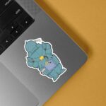 Cat Lover Al Anime Stickers