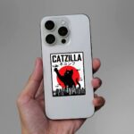 Catzilla Sticker