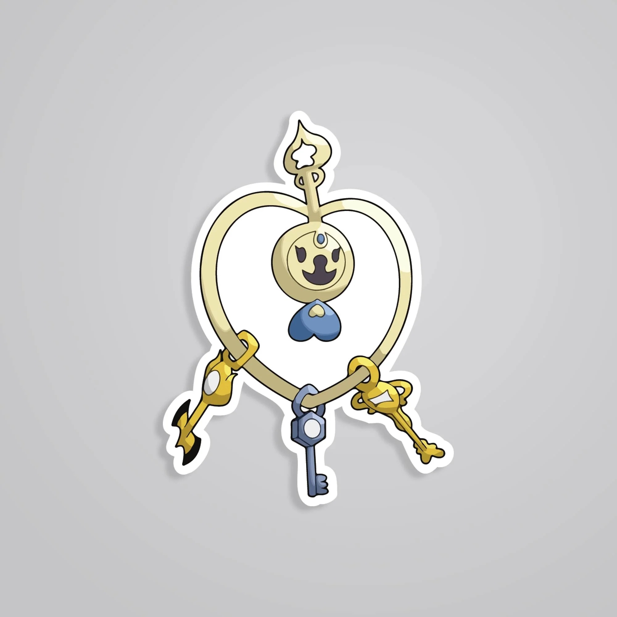 Celestial Keys Fairy Tail Anime Stickers