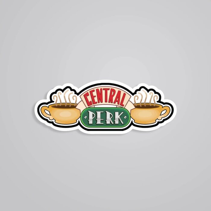 Central Perk TV Shows Stickers
