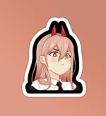 Chainsaw Man Power Pout Sticker 2