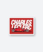 Charles Leclerc F1 Sticker