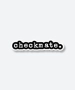 Checkmate Sticker