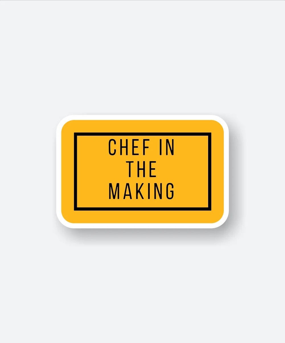 Chef In The Making Sticker