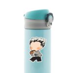 Chibi Bokuto Eating Sandwich Anime Stickers