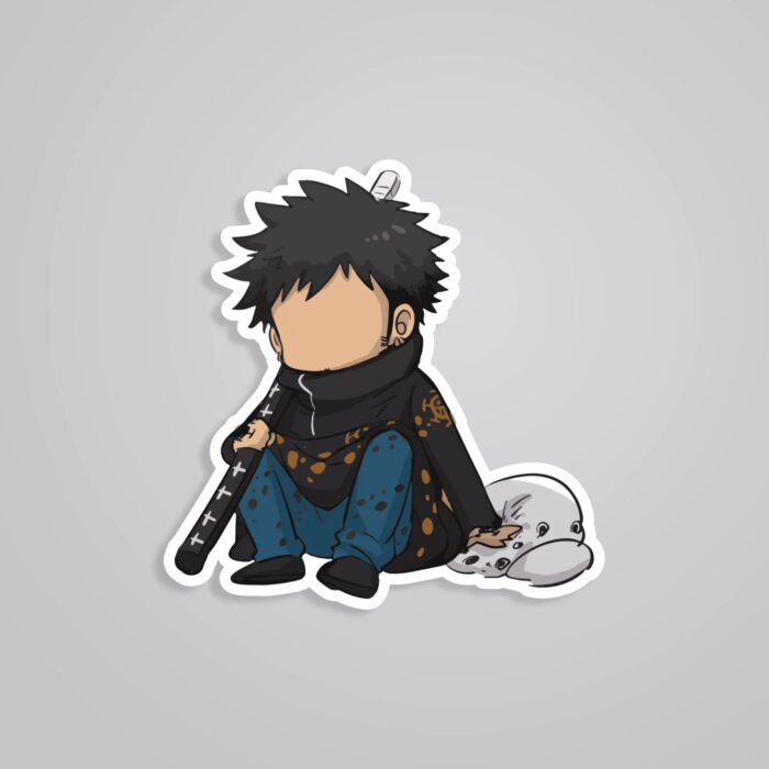 Chibi Law Anime Stickers
