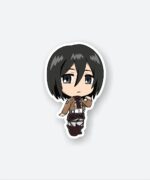 Chibi Mikasa Sticker