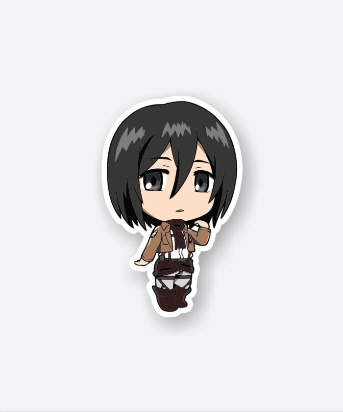 Chibi Mikasa Sticker