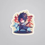Chibi Uchiha Sasuke Anime Stickers