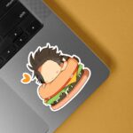 Chibi Yami On Cheeseburger Anime Stickers