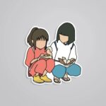 Chihiro Haku Anime Stickers