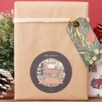 Chillin With FRIENDS™ Cartoon Classic Round Sticker