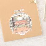 Chillin With FRIENDS™ Cartoon Sticker