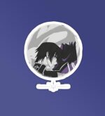 Code Geass Lelouch Zero Helmet Laptop Mobile Stickers
