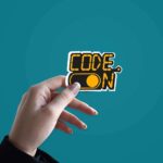 Code On Sticker