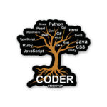 Coder Tree Sticker