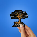 Coder Tree Sticker