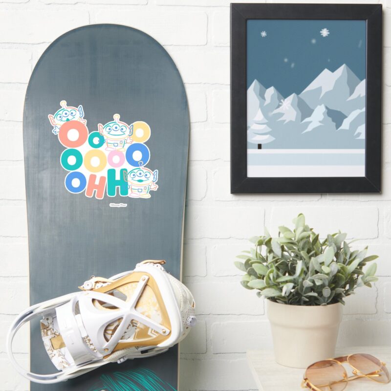 Colorful Toy Story Aliens Sticker