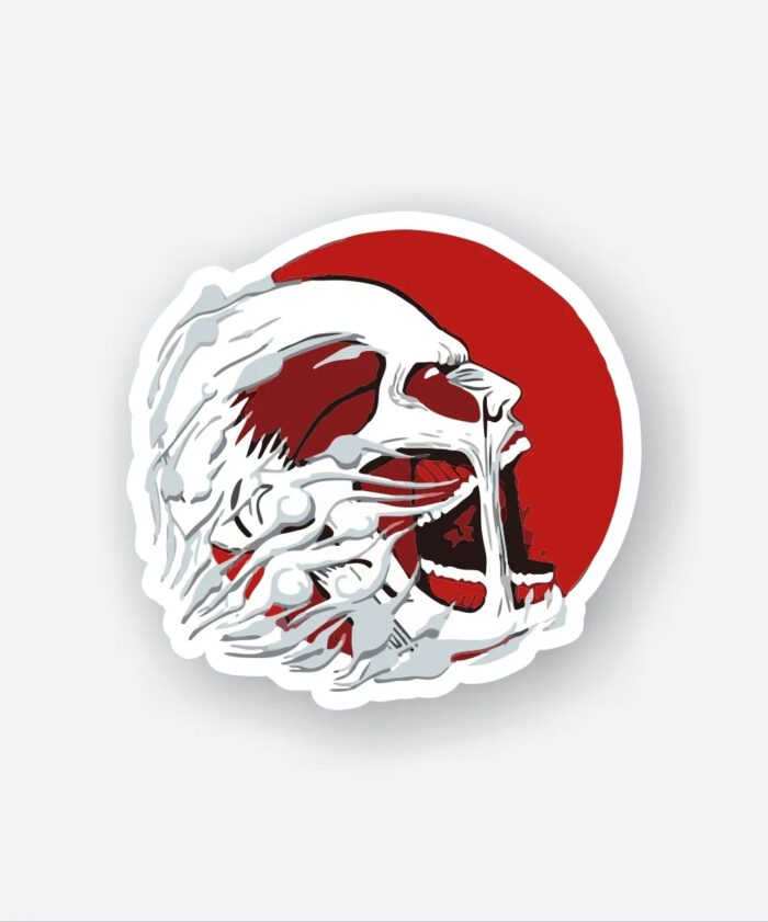 Colossal Titan AOT Sticker