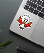 Confused Chick Sticker