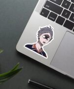Confused Koshi Sugawara Sticker