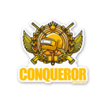 Conqueror Sticker