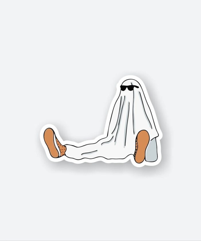 Cool Ghost Sticker