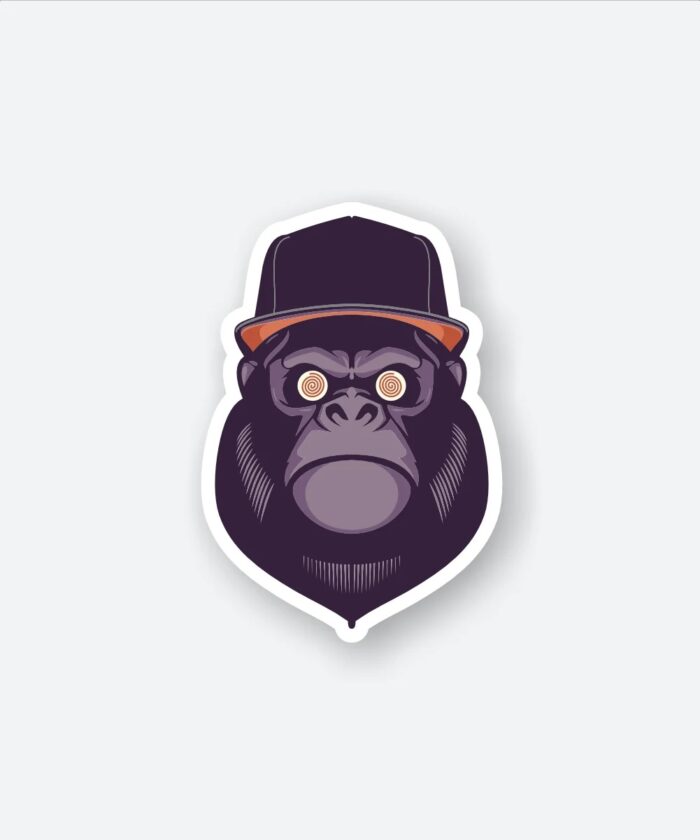 Cool Kong Sticker