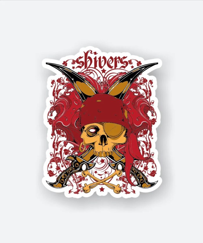 Cool Pirate Sticker