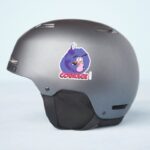 Courage The Cowardly Dog Shadow Graphic Sticker