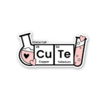 Cu Te Sticker