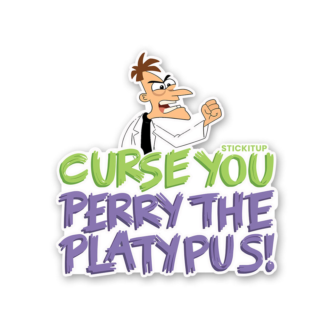 Curse You Perry Sticker