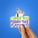 Curse You Perry Sticker