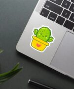 Cute Cactus Sticker
