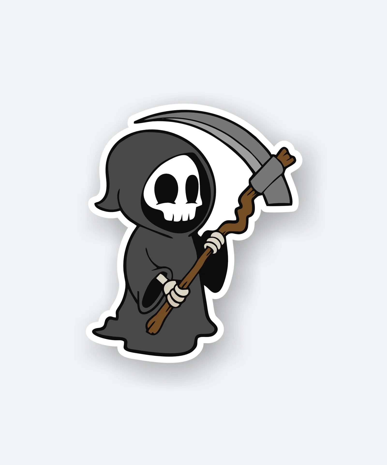 Cute Death Cartoon Sticker