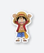 Cute Kid Luffy Sticker