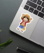 Cute Kid Luffy Sticker