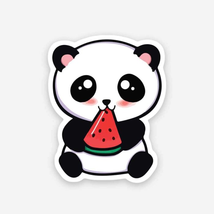 Cute Panda Sticker