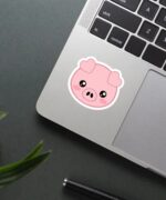 Cute Piggy Sticker
