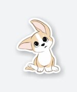Cute Puppy Sticker