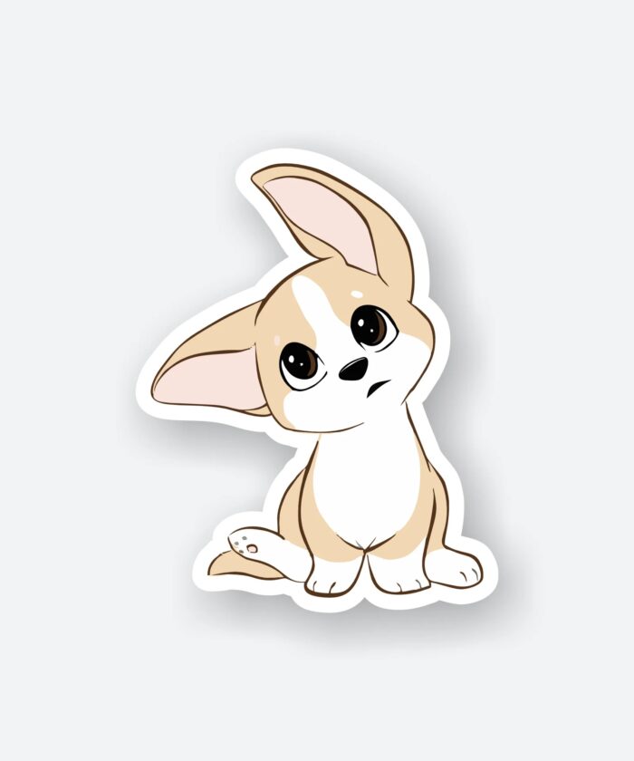 Cute Puppy Sticker