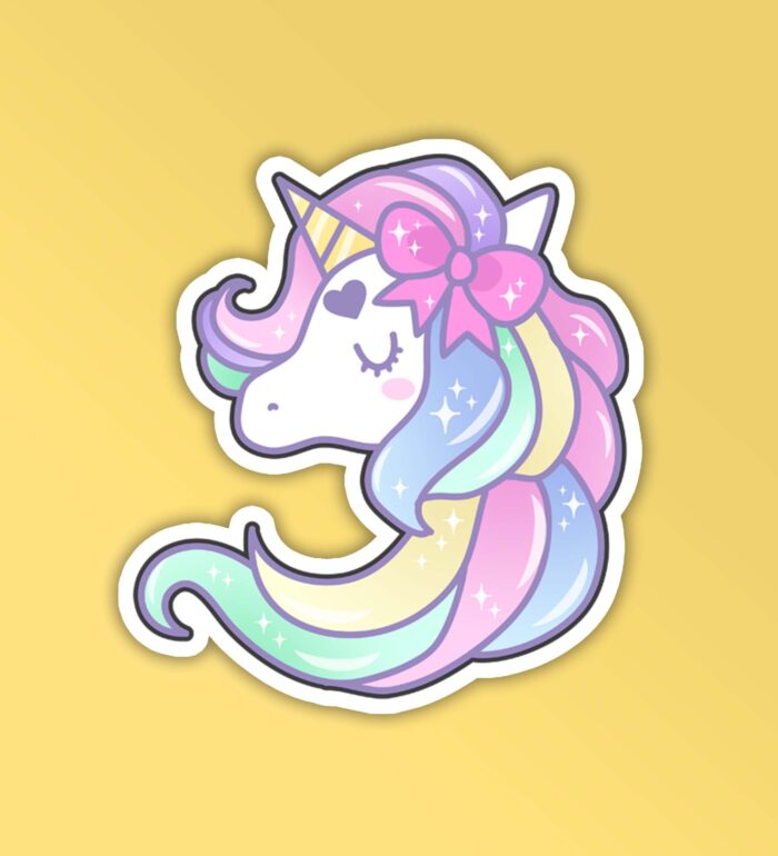 Cute Unicorn Sticker