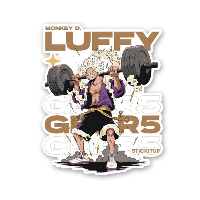 D Gear 5 Sticker
