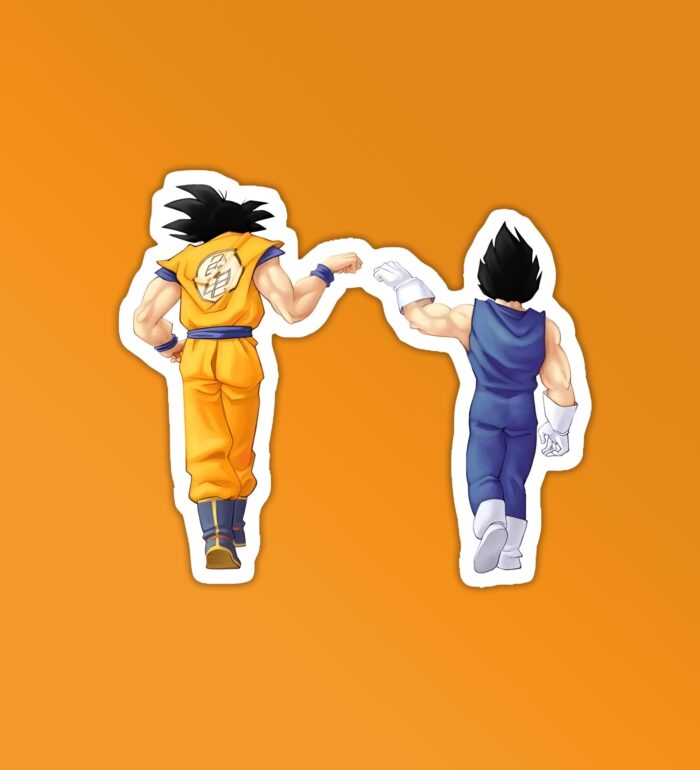 DBZ Bros Laptop Mobile Stickers