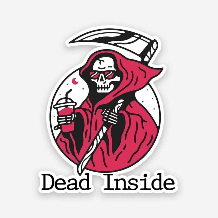 DEAD INSIDE Sticker