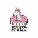 DONUT Panic Sticker