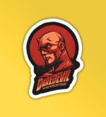 Daredevil Laptop Mobile Sticker